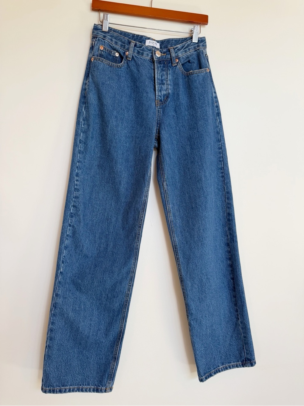 PARKE Classic Straight Jeans Medium Wash Size 27